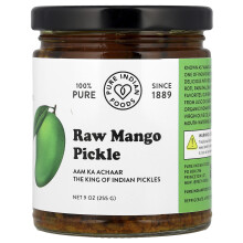 Pure Indian Foods Rå Mango Chutney, 9 oz (255 g)