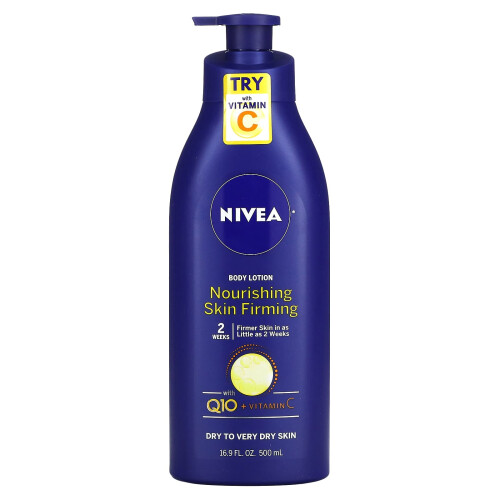 NIVEA Nivea, Κρέμα Σώματος, Νιτρούμενη Δερματική Συσκευασία, 16,9 fl oz (500 ml)
