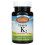 Carlson, Βιταμίνη K2, MK-7 (Μενακινόνη-7), 45 mcg, 90 Σκληρά Κψήλια 1