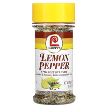 Lawry's, Lemon Peper Met Zest van Lemon, 4,5 oz (127 g)