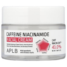 APLB, Caffein-Niacinamid-Facialcreme, 1,86 fl oz (55 ml)