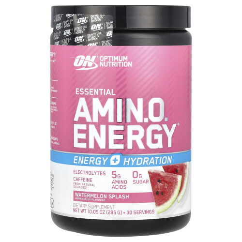 Optimum Nutrition Optimum Nutrition, Απαραίτητες Αμινο.O. Ενέργεια, Splash για Νερό, 10.05 oz (285 g)