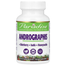 Paradise Herbs, Andrografa, 60 Capsule Vegetariani