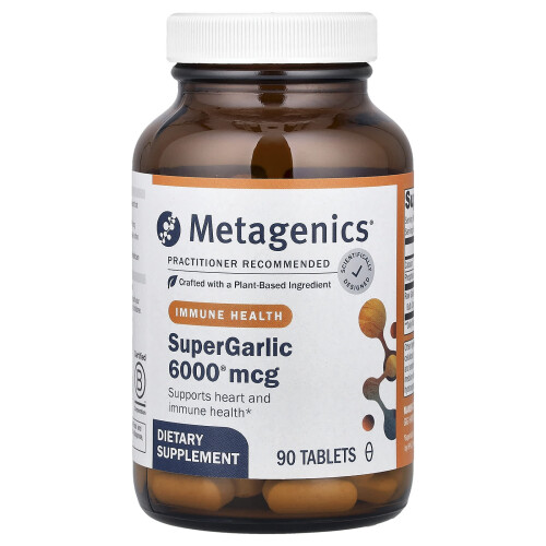 Metagenics, SuperGarlic 6000, 90 Tabletek
