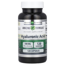 Amazing Nutrition, Hyaluronsyre, 100 mg, 120 Kapsler