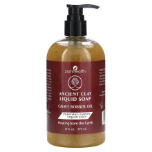 Zion Health, Ancient Clay Vloeibare Zeep, Grave Robber Olie, 16 fl oz (473 ml)