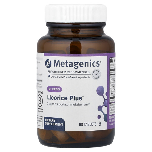Metagenics, Licorice Plus, 60 Tabletten