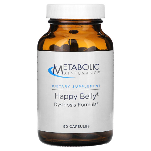 Metabolic Maintenance, Happy Belly, Formuła Dysbiozy, 90 Kapsułek