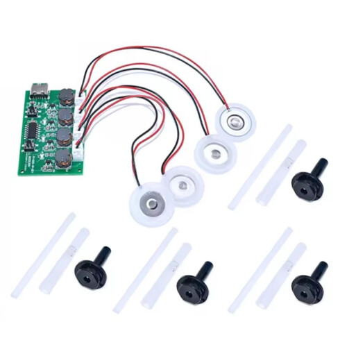 Four Spray Humidifier Module DIY Humidifier Control Board Atomizer Drive Board Four Way Ultrasonic Driver Board