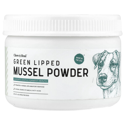 Pulbere de Muselă Verde de Chew + Heal