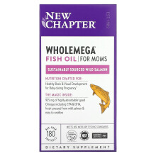 New Chapter, Wholemega Fiskolie til Mødrene, 180 Mygge