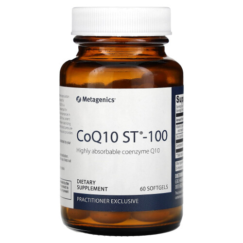 Metagenics, CoQ10 ST, 100 mg, 60 Softgels