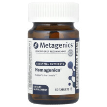 Metagenics, Hemagenics, 60 Tablets