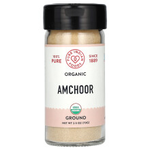 Pure Indian Foods, Orgaaninen Mauste Amchoor, 2,5 oz (70 g)