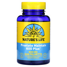 Nature's Life, Prostat Maintain 600 Plus, 100 Kapsler