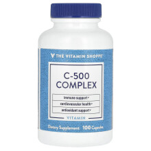 The Vitamin Shoppe, C-500 Kompleks, 100 Kapsler