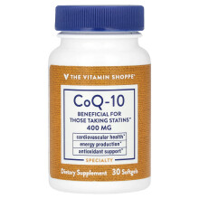 The Vitamin Shoppe, CoQ-10, 400 mg, 30 Capsule Softgels