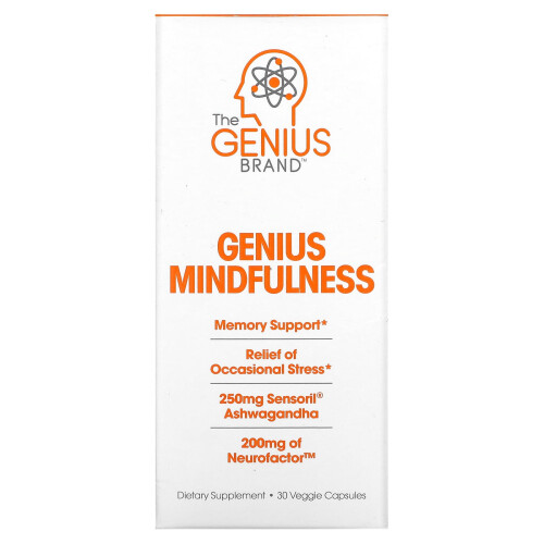 The Genius Brand, Genius Mindfullness, 30 Veggie Kapsulí