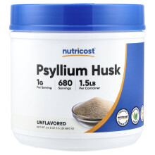 Nutricost, Psyllium Husk, Maulton, 24,3 oz (680 g)
