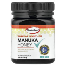 ManukaGuard, Halskänsla, Manuka-honung, MGO 200, 8,8 oz (250 g)