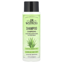 J R Watkins, Shampoo, Aloe & Grøn Te, 12 fl oz (354 ml)