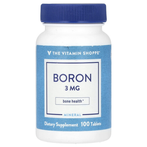 The Vitamin Shoppe, Βόριο, 3 mg, 100 Tablets
