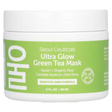 SeoulCeuticals, Ultra Glød Grøn Te Mask, 2 fl oz (60 ml)