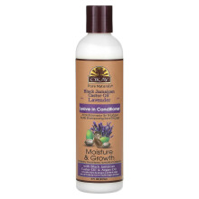 Okay Pure Naturals, Aceite de Castor Jamaicano Negro, Condicionador para dejar en el cabello, Lavanda, 8 fl oz (237 ml)