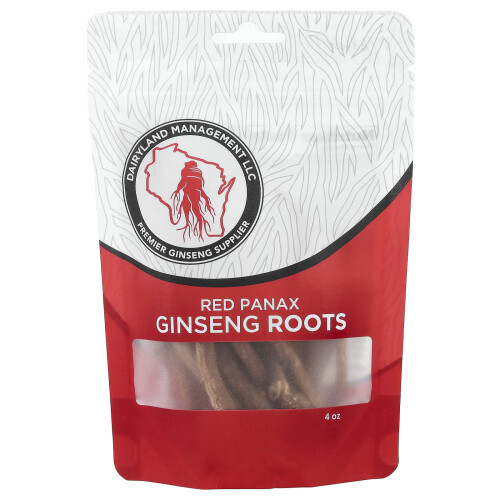 Dairyland Ginseng, Κόκκινα Ρίζες του Γινσένγκ, 4 oz