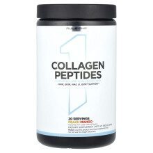Rule One Proteins, Peptidos de Colágeno + Vitamina C y Ácido Hialurónico, Mango Peach, 8.82 oz (250 g)