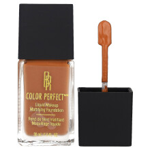 Black Radiance, Fekete Ragyogás, Színperfekt, Folyékony Rúzsbázis, 8414 Brownie, 1 fl oz (30 ml)