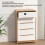 Cerradura de gabinete NFC RFID, programable, acero inoxidable/ABS 7