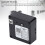 Cerradura de gabinete NFC RFID, programable, acero inoxidable/ABS 11