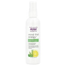 NOW Foods, Essential Oils, Mind That Energy Aroma Mist, 4 fl oz (118 ml)