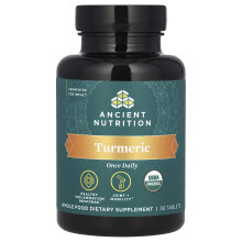 Ancient Nutrition, Turmeric, Una volta al giorno, 30 Comprimati