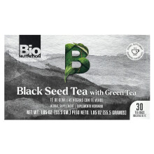 Bio Nutrition, Zaad van de Zonnebloem Thee met Groene Thee, 30 Thee Zakjes, 1.85 oz (55.5 g)