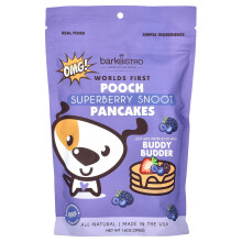 Bark Bistro, Verdens Første Pooch Pancakes, Superberry Snoot, 14 oz (396 g)