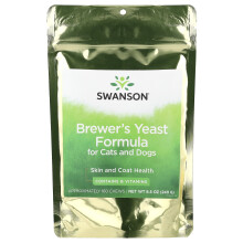 Swanson, Bryggerens Gær Formel, For Katte og Hunde, 160 Chews, 8,5 oz (240 g)