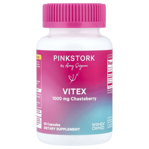 Pink Stork, Vitex, 60 Capsule (500 mg per Capsula)