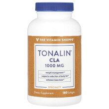 The Vitamin Shoppe, Tonalin CLA, 1 000 mg, 180 Softgeli