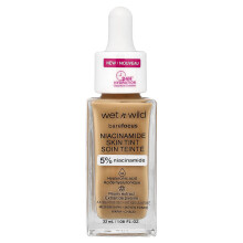 wet n wild, Barefocus, Niacinamid Hauttint, 1116321 Amber Beige, 1.08 fl oz (32 ml)
