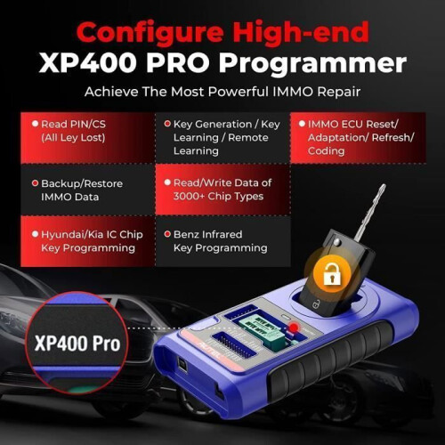 Autel Autel MaxiIM IM608 II - Diagnosetool en sleutelprogrammering met verbeterde XP400 Pro (Nederlands) 2