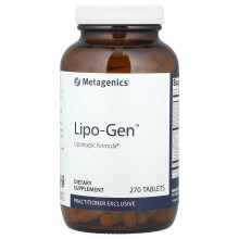 Metagenics, Lipo-Gen, 270 Tabletter