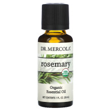 Dr. Mercola, Óleo Essencial Orgânico, Rosmarino, 1 fl oz (30 ml)