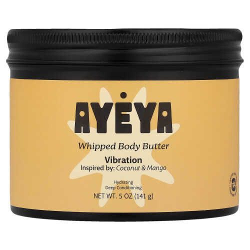 Ayeya, Geriebene Körperbutter, Kokos-Mango, 5 oz (141 g)