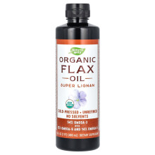 Nature's Way, Organische Linolie, Super Lignan, 16 fl oz (480 ml)