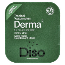 Diso, Derma, Tropische Watermeloen, 30 Mondstrips