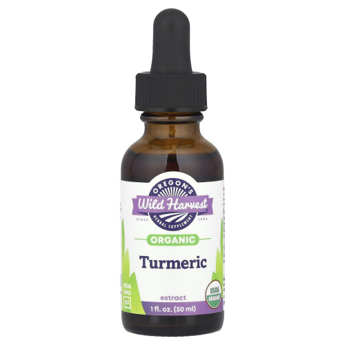 Oregon's Wild Harvest, Ægte Turmeric Extract, 1 fl oz (30 ml)