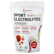 Micro Ingredients, Sport-Elektrolyte-Pulver, Wassmelone-Limette, 2 lbs (907 g)