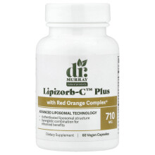 Dr. Murray's, Lipizorb C Plus Met Red Oranje Complex, 60 plantaardige capsules